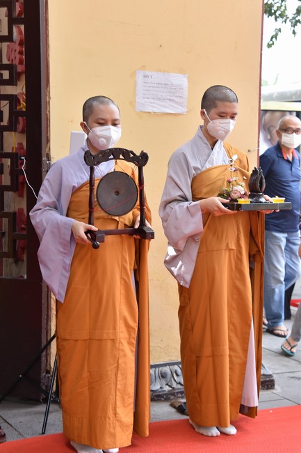 Ritual of visiting and offering homage to the Master of Nuns Thich Nu Nhu Giac