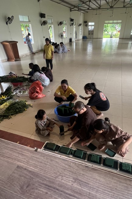 Lễ Cầu siêu và chuẩn bị Đại lễ Vu Lan 2022 tại chùa Đống Cao - Thanh Hóa