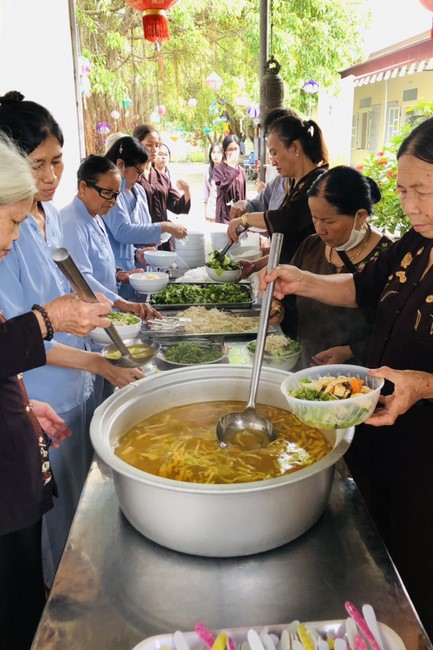 Lễ Cầu siêu và chuẩn bị Đại lễ Vu Lan 2022 tại chùa Đống Cao - Thanh Hóa