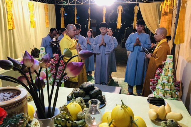 Lễ Cầu siêu và chuẩn bị Đại lễ Vu Lan 2022 tại chùa Đống Cao - Thanh Hóa