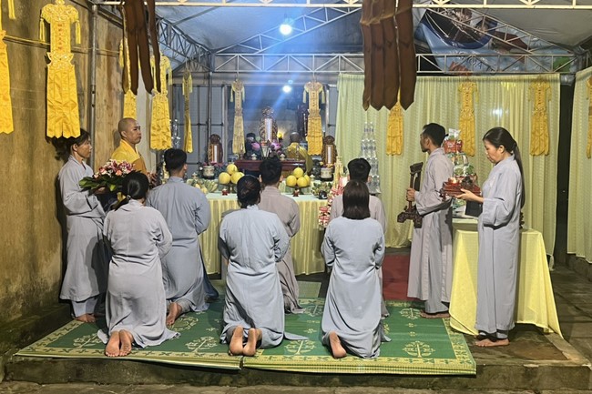 Lễ Cầu siêu và chuẩn bị Đại lễ Vu Lan 2022 tại chùa Đống Cao - Thanh Hóa