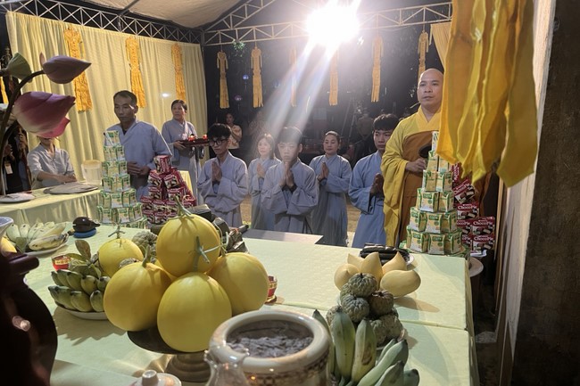 Lễ Cầu siêu và chuẩn bị Đại lễ Vu Lan 2022 tại chùa Đống Cao - Thanh Hóa