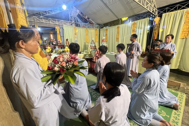 Lễ Cầu siêu và chuẩn bị Đại lễ Vu Lan 2022 tại chùa Đống Cao - Thanh Hóa