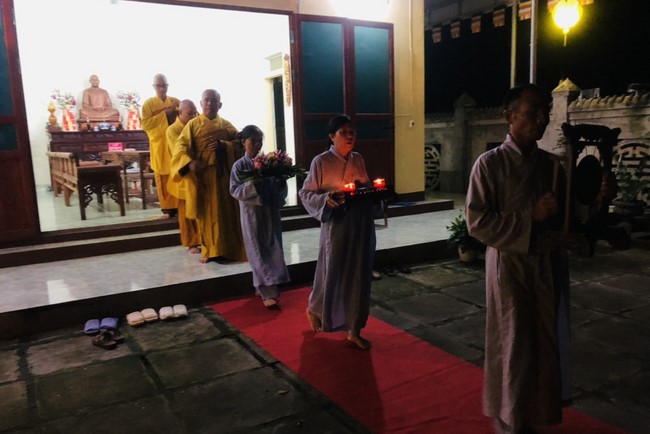 Lễ Cầu siêu và chuẩn bị Đại lễ Vu Lan 2022 tại chùa Đống Cao - Thanh Hóa