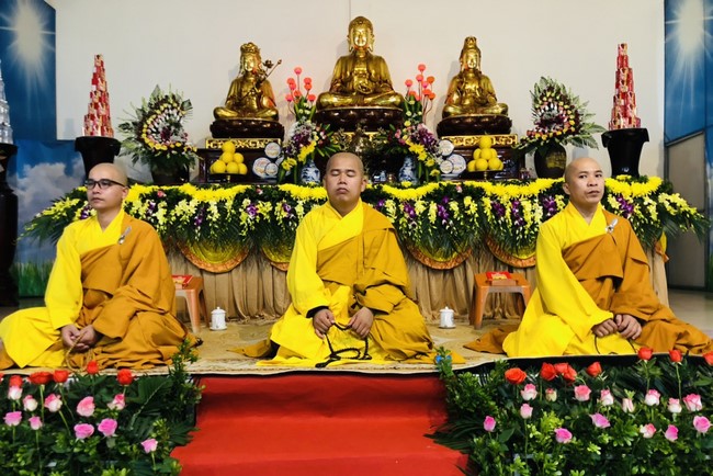 Lễ Cầu siêu và chuẩn bị Đại lễ Vu Lan 2022 tại chùa Đống Cao - Thanh Hóa