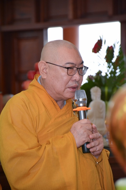 Holding Pravaranà Ceremony of Director Board of Vietnam Buddhist Sangha (DBVBS) in Hoc Mon district