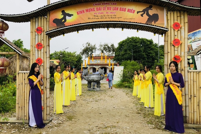 Đại lễ Vu Lan Báo Hiếu chùa Đống Cao, Thanh Hóa