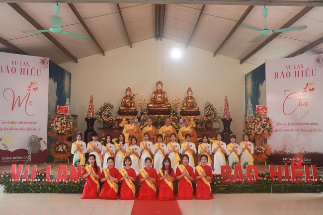 Đại lễ Vu Lan Báo Hiếu chùa Đống Cao, Thanh Hóa