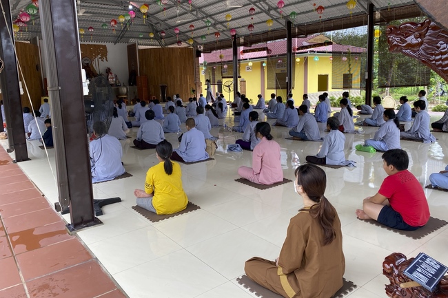 Chùa Suối Pháp: Khóa tu Một ngày An lạc