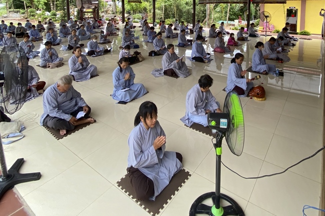 Chùa Suối Pháp: Khóa tu Một ngày An lạc