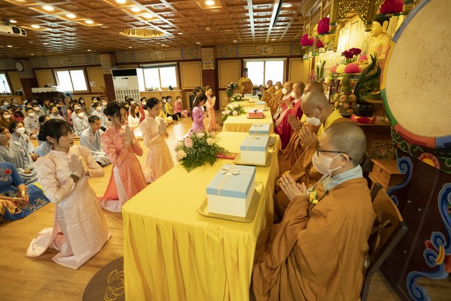 Đại lễ Vu Lan Báo Hiếu chùa Dược Sư-Incheon, Hàn Quốc