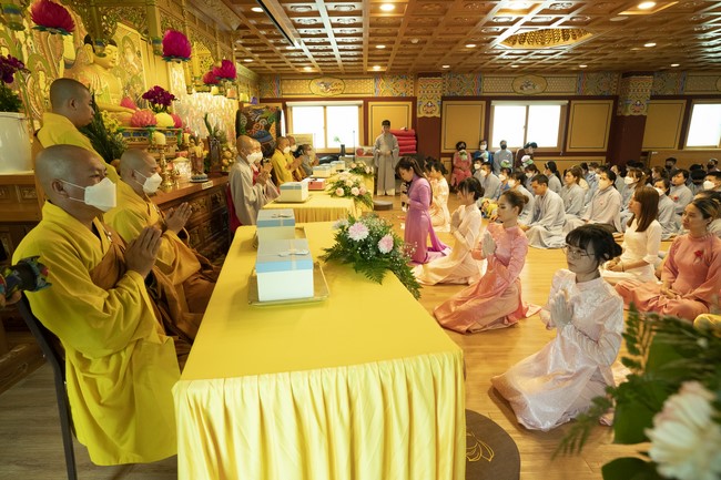 Đại lễ Vu Lan Báo Hiếu chùa Dược Sư-Incheon, Hàn Quốc