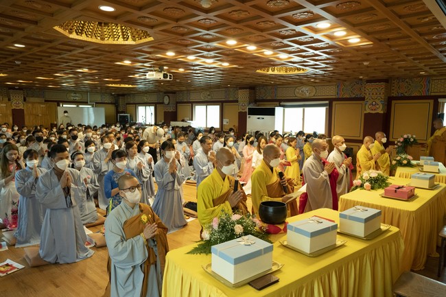 Đại lễ Vu Lan Báo Hiếu chùa Dược Sư-Incheon, Hàn Quốc