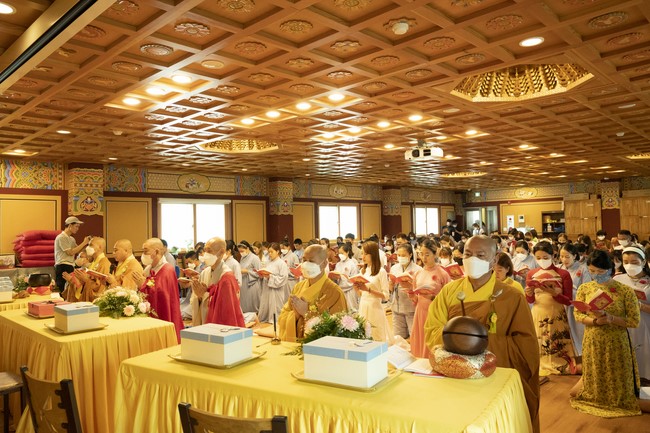 Đại lễ Vu Lan Báo Hiếu chùa Dược Sư-Incheon, Hàn Quốc