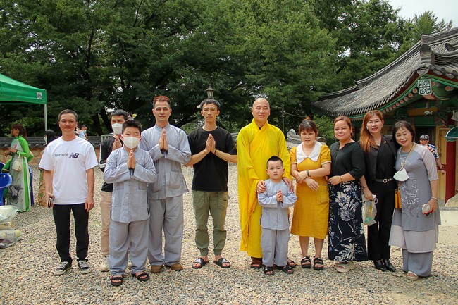 Đại lễ Vu Lan Báo Hiếu chùa Dược Sư-Incheon, Hàn Quốc