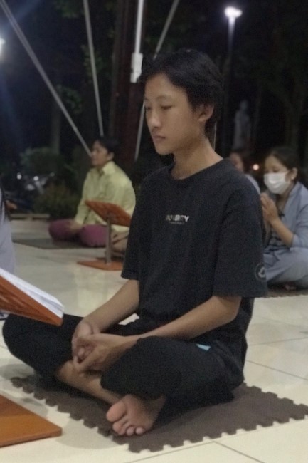 Periodic repentance ceremony at Suoi Phap Pagoda
