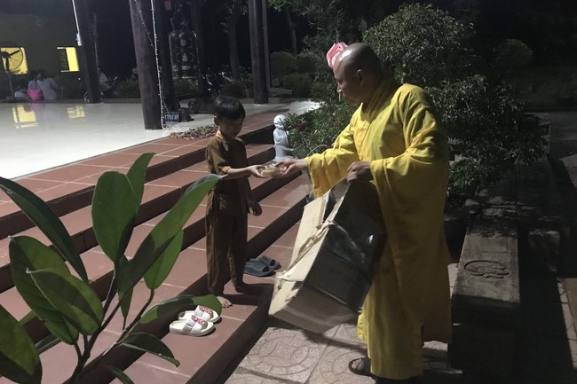 Periodic repentance ceremony at Suoi Phap Pagoda