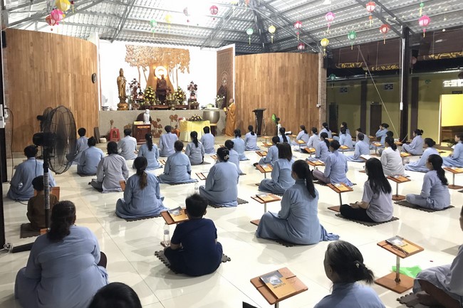 Periodic repentance ceremony at Suoi Phap Pagoda