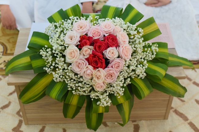 Wedding Ceremony at the pagoda
