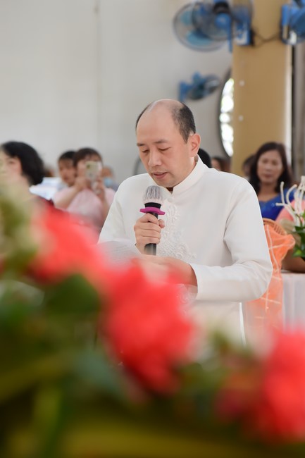 Wedding Ceremony at the pagoda