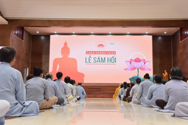 Repentance ceremony on Aug. 30th, Year of the Tiger