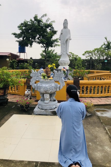 The charity program on Sep. at Dong Cao Pagoda