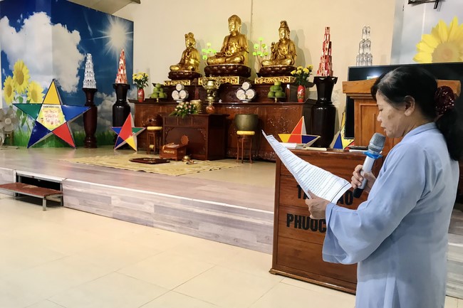 Repentant Ceremony at Dong Cao pagoda