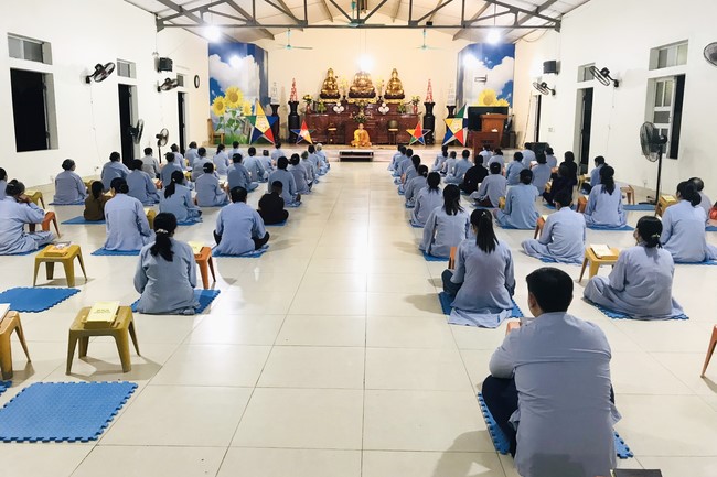 Repentant Ceremony at Dong Cao pagoda