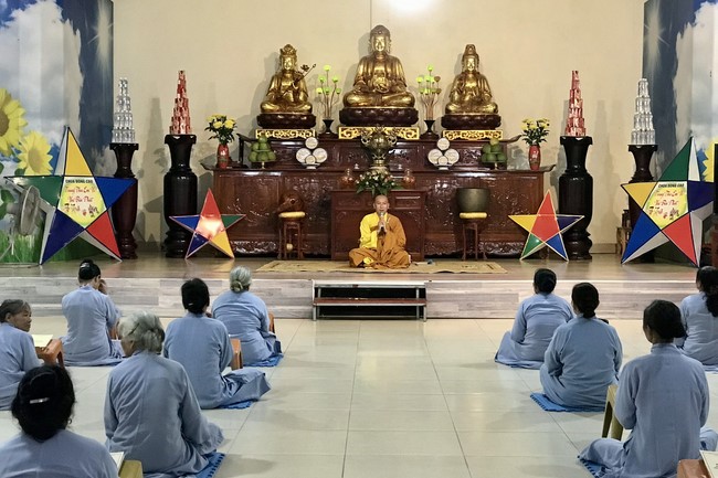 Repentant Ceremony at Dong Cao pagoda