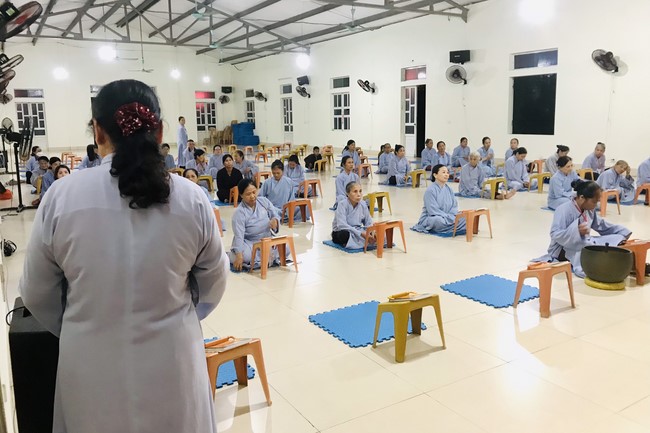 Repentant Ceremony at Dong Cao pagoda