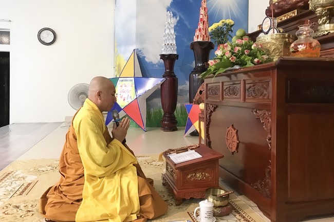 Repentant Ceremony at Dong Cao pagoda