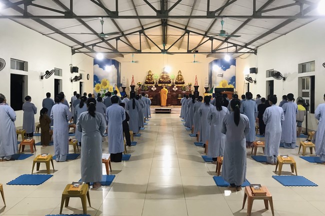 Repentant Ceremony at Dong Cao pagoda
