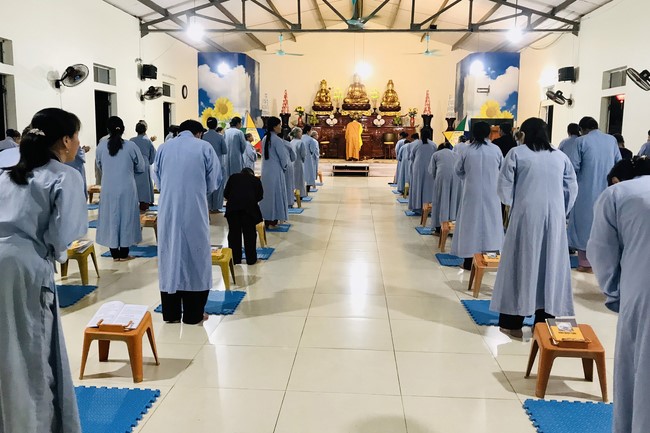 Repentant Ceremony at Dong Cao pagoda