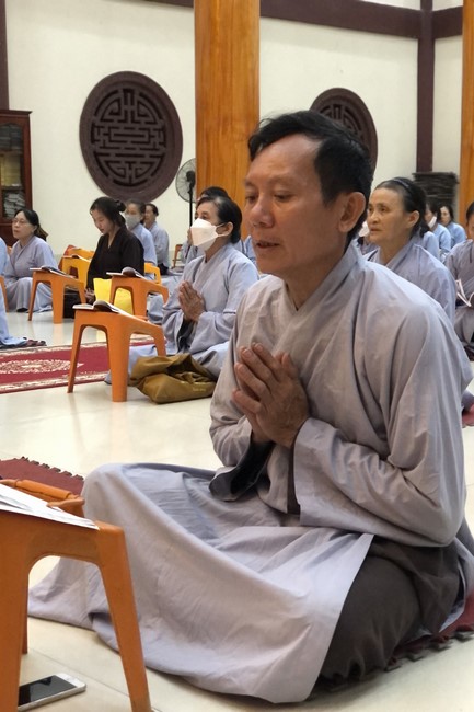 Repentance ceremony on August 30th, Year of the Tiger at Giai Lam Pagoda