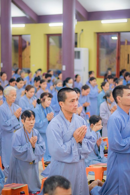The six-sense together repentant Ceremony on Aug. 30th, Year of the Tiger at Hoa Phuc Pagoda