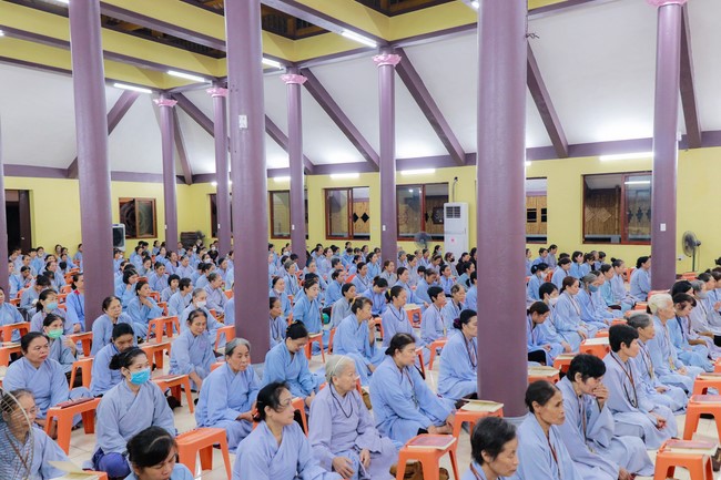 The six-sense together repentant Ceremony on Aug. 30th, Year of the Tiger at Hoa Phuc Pagoda