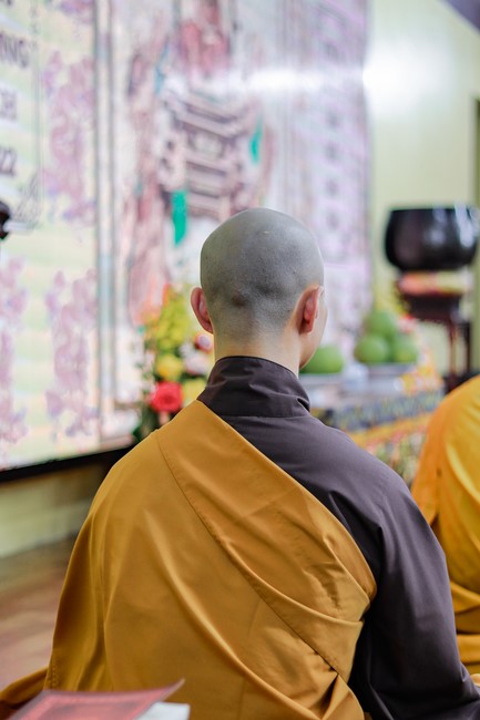 The six-sense together repentant Ceremony on Aug. 30th, Year of the Tiger at Hoa Phuc Pagoda