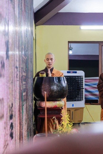 The six-sense together repentant Ceremony on Aug. 30th, Year of the Tiger at Hoa Phuc Pagoda