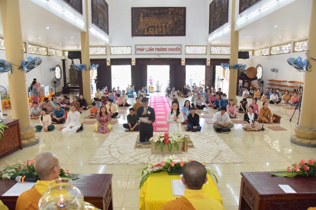 Wedding Ceremony at the pagoda