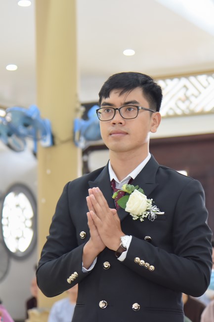 Wedding Ceremony at the pagoda