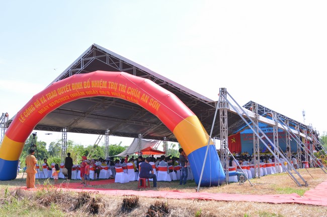 Abbot Appointment Ceremony of An Son Pagoda in Quang Ngai