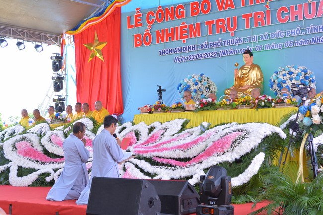 Abbot Appointment Ceremony of An Son Pagoda in Quang Ngai
