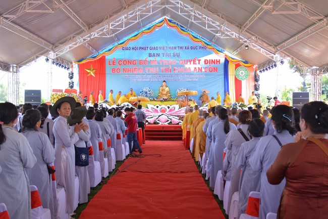 Abbot Appointment Ceremony of An Son Pagoda in Quang Ngai