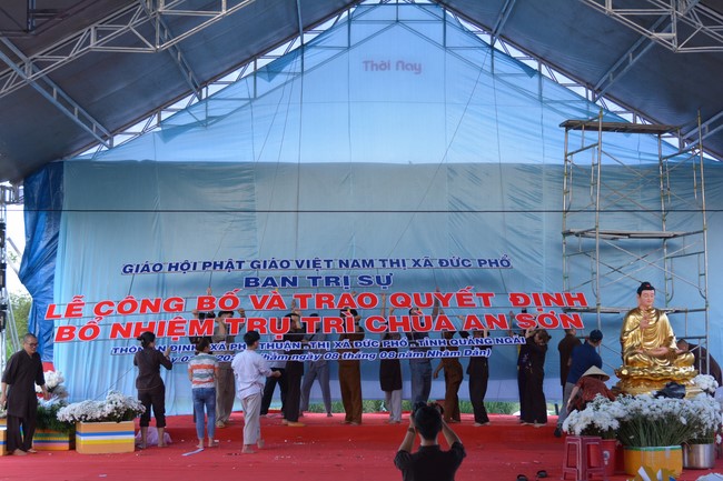 Abbot Appointment Ceremony of An Son Pagoda in Quang Ngai
