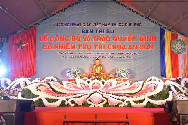 Abbot Appointment Ceremony of An Son Pagoda in Quang Ngai