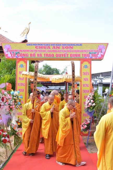 Abbot Appointment Ceremony of An Son Pagoda in Quang Ngai