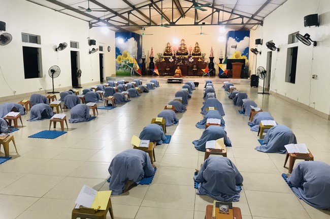 Chùa Đống Cao: Lễ sám hối định kỳ