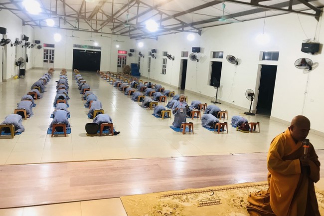 Chùa Đống Cao: Lễ sám hối định kỳ