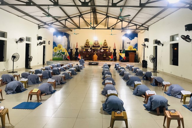 Chùa Đống Cao: Lễ sám hối định kỳ