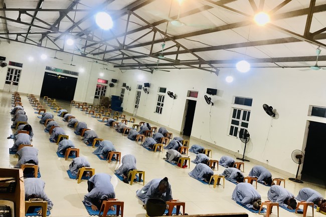 Chùa Đống Cao: Lễ sám hối định kỳ